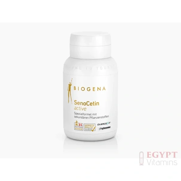 Biogena SenoCetin | Fisetin & Quercetin for Healthy Aging | 60 capsules