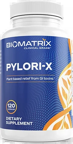 BioMatrix, Pylori-X, 120 Capsules