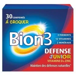 Bion3 Defense Junior 30 Chewable Tablets