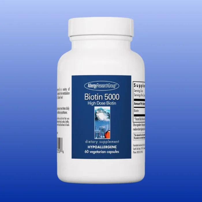Biotin 5000 60 Veg Capsules
