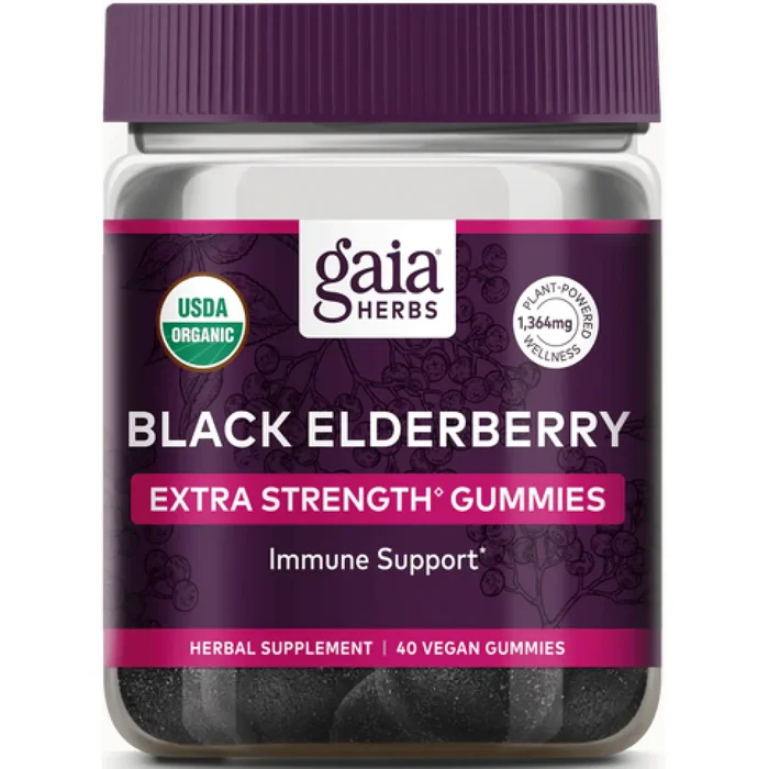 Black Elderberry Ext Stren Gum