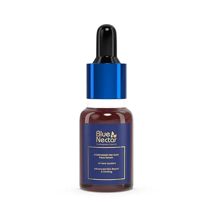Blue Nectar Kumkumadi 24k Gold Face Serum