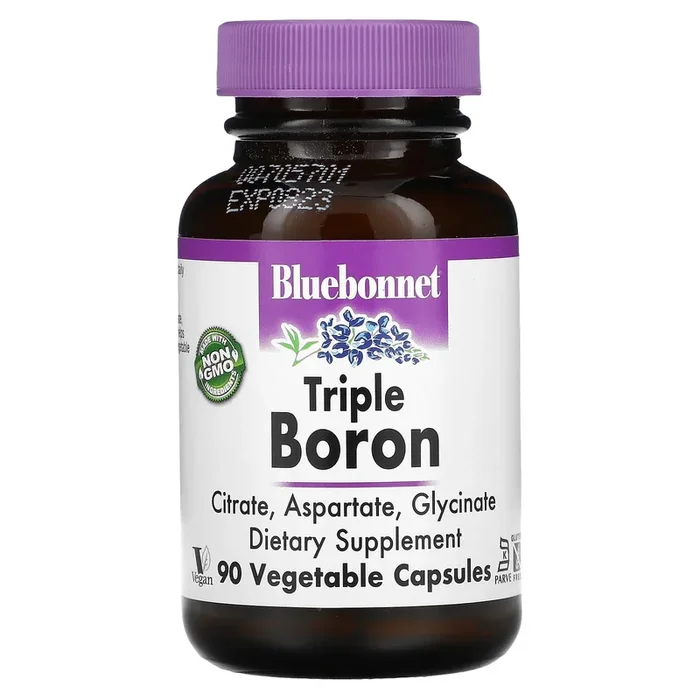 Bluebonnet, CHELATED BORON 3 mg, 90 Capsules