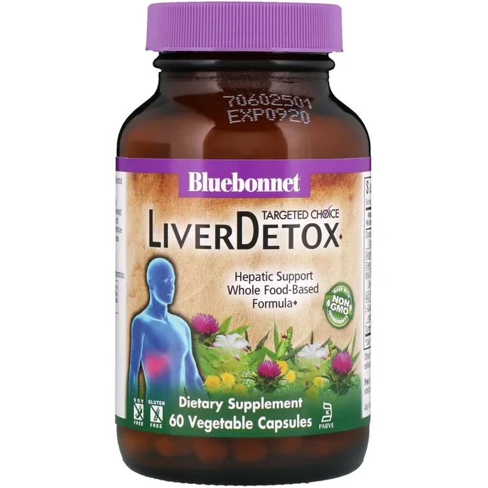 Bluebonnet, Targeted Choice Liver Detox, 60 Vegetarian Capsules