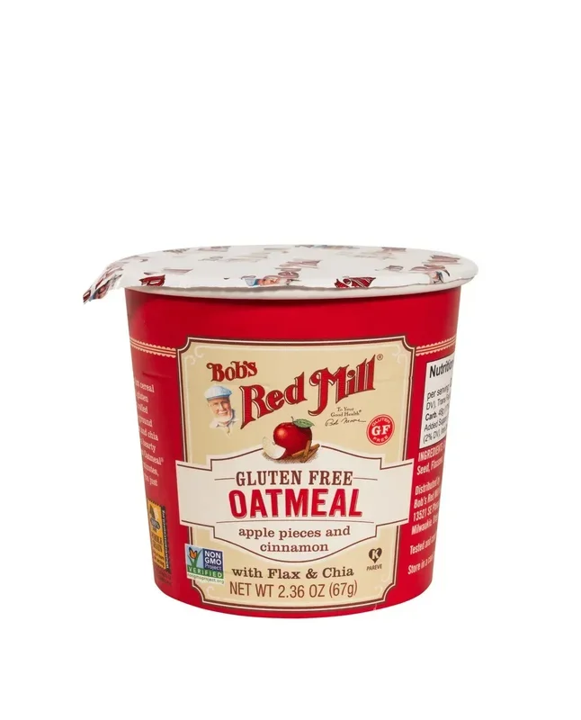 Bobs Red Mill Gluten Free Oatmeal – Apple Cinnamon 2.36 oz Container