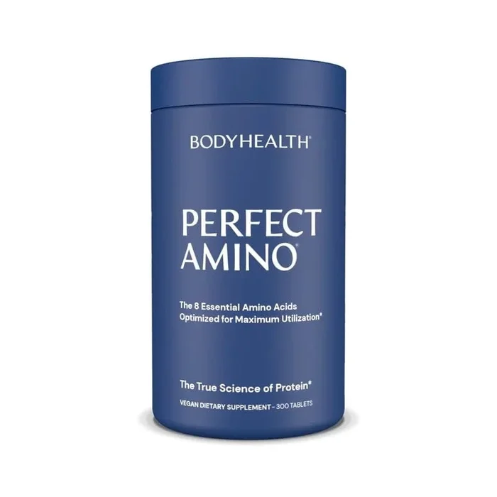 BodyHealth PerfectAmino (300 Tablets) Vegan Branched Chain Protein Pre/Post Workout