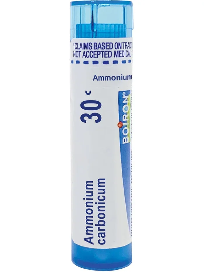 Boiron, Ammonium Carbonicum 30C, 80 Pellets