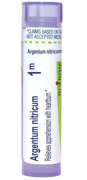 Boiron Argentum Nitricum 1M Homeopathic Single Medicine For Stress & Sleep 80 Pellet
