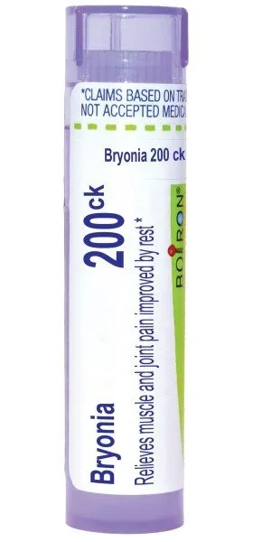 Boiron Bryonia 200CK Homeopathic Single Medicine For Pain 80 Pellet