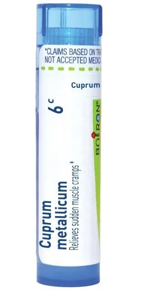 Boiron Cuprum Metallicum 6C Homeopathic Single Medicine For Pain 1 Tube Pellet