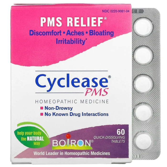 Boiron, Cyclease Pms, 60 Tablets