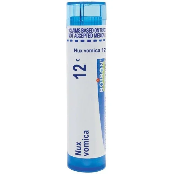 Boiron Nux Vomica 12C Homeopathic Single Medicine For Digestive 80 Pellet