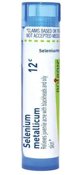 Boiron Selenium Metallicum 12C Homeopathic Single Medicine For First Aid 80 Pellet