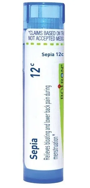 Boiron Sepia 12C Homeopathic Single Medicine For Personal Care 80 Pellet