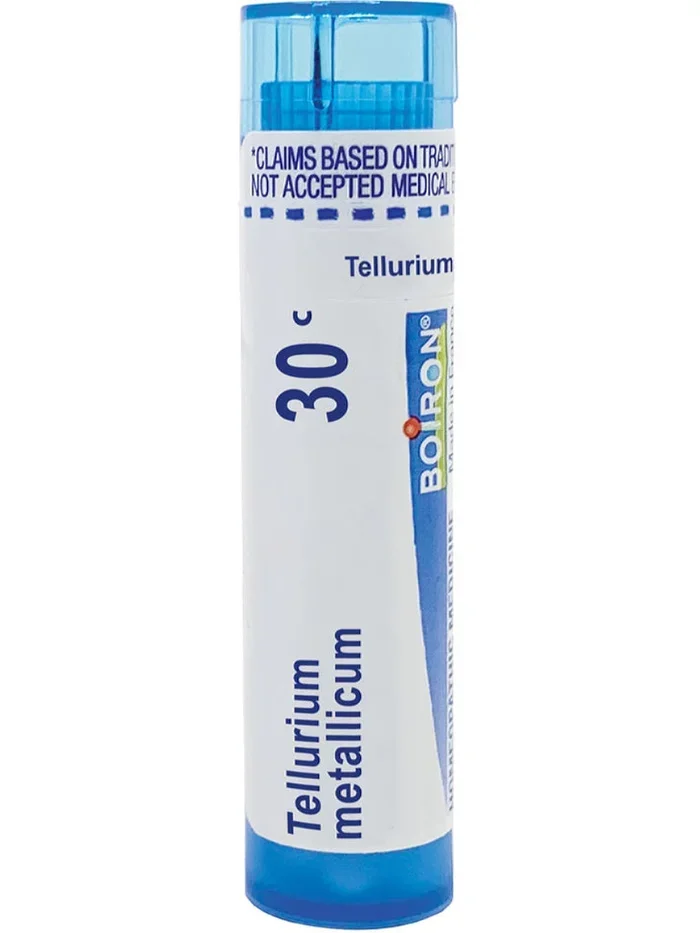 Boiron, Tellurium Metallicum 30C, 80 Pellets