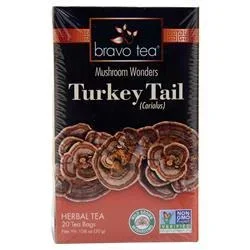 Bravo Tea Mushroom Wonders – Turkey Tail Herbal Tea 20 pckts