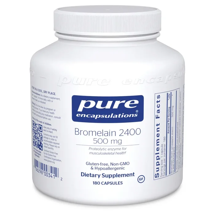 Bromelain 2400 500 mg. 180’s