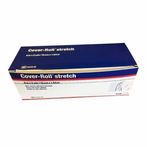 Bsn-Jobst, Dressing Retention Tape With Liner Stretch White 6 Inch X 2 Yard Nonwoven Polyester NonSterile, Count of 12