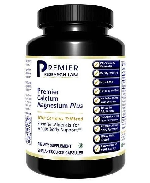 Calcium Magnesium Plus Premier (90 caps) by Premier Research Labs