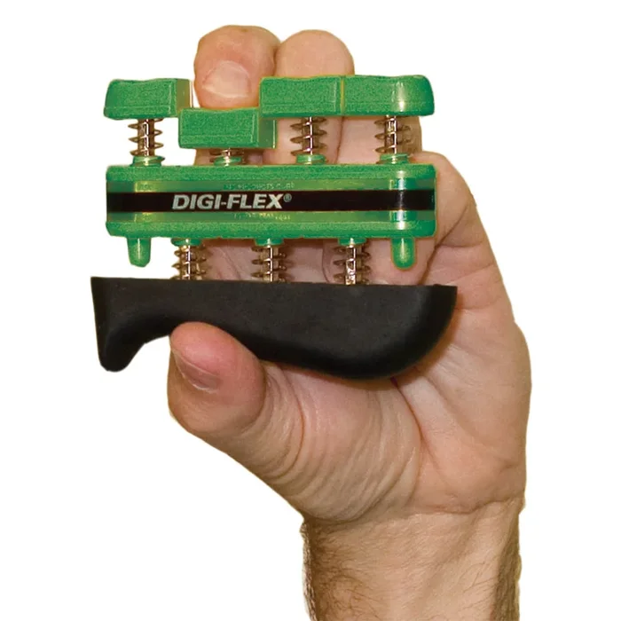 Cando Digi-Flex Hand Exerciser With Spring-Loaded Buttons5lb Green 1 EA