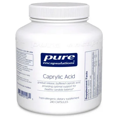 Caprylic Acid 240 capsules