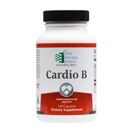 Cardio B (120 caps) by Orthomolecular