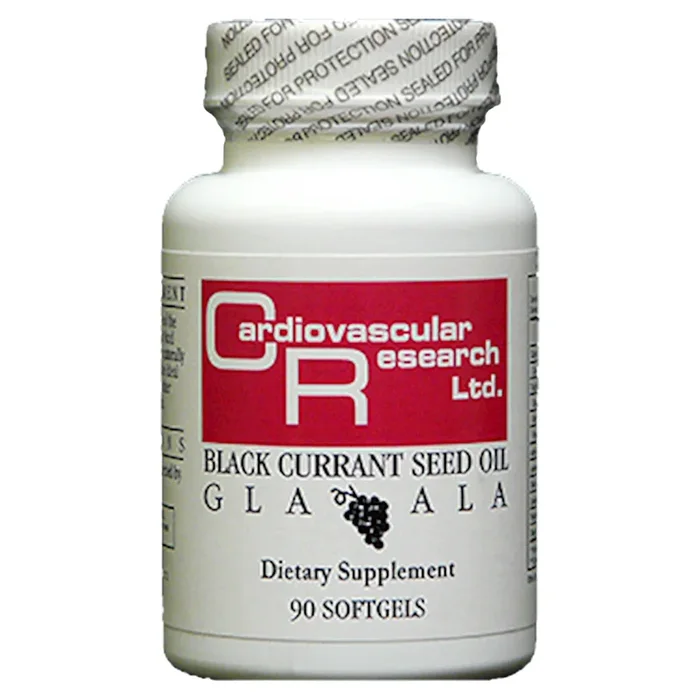 Cardiovascular Research Black Currant Seed Oil 90 Softgels
