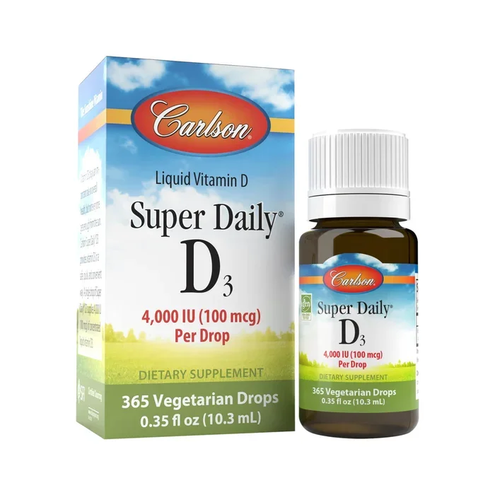 Carlson Adult Super Daily® D3 4000IU 365 drops