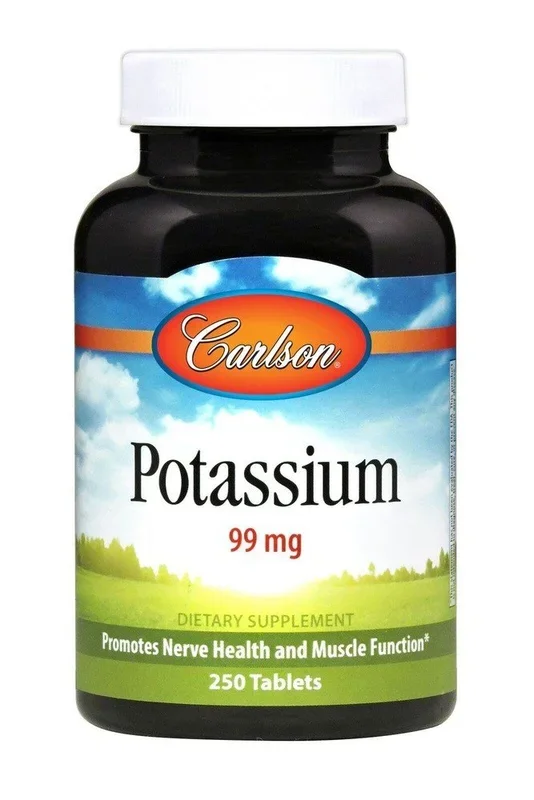 Carlson Laboratories Potassium 99mg 250 Tablet