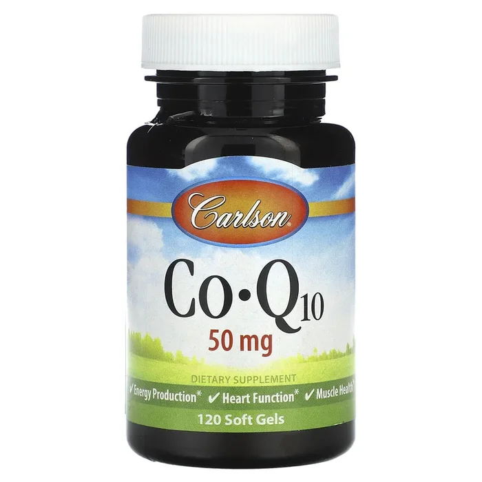 Carlson Labs, Co-Q-10 50 mg, 120 Softgels