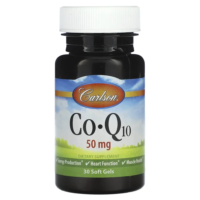 Carlson Labs, Co-Q-10 50mg, 30 Softgels