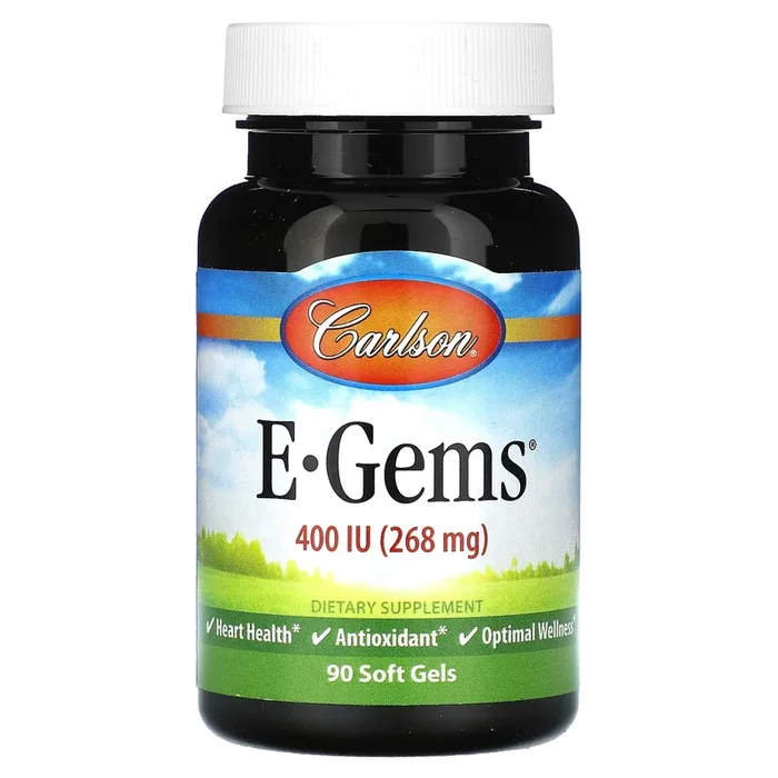 Carlson Labs, E-Gems 400IU, 90 Softgels
