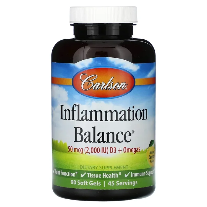 Carlson Labs, Inflammation Balance, 90 Softgels