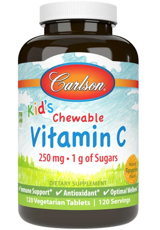 Carlson Labs Kid’s Chewable Vitamin C 250 mg