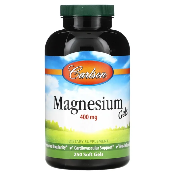 Carlson Labs, Liq Magnesium 400mg, 250 Softgels