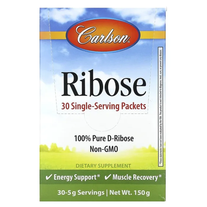 Carlson Labs, RIBOSE, 30 Packets