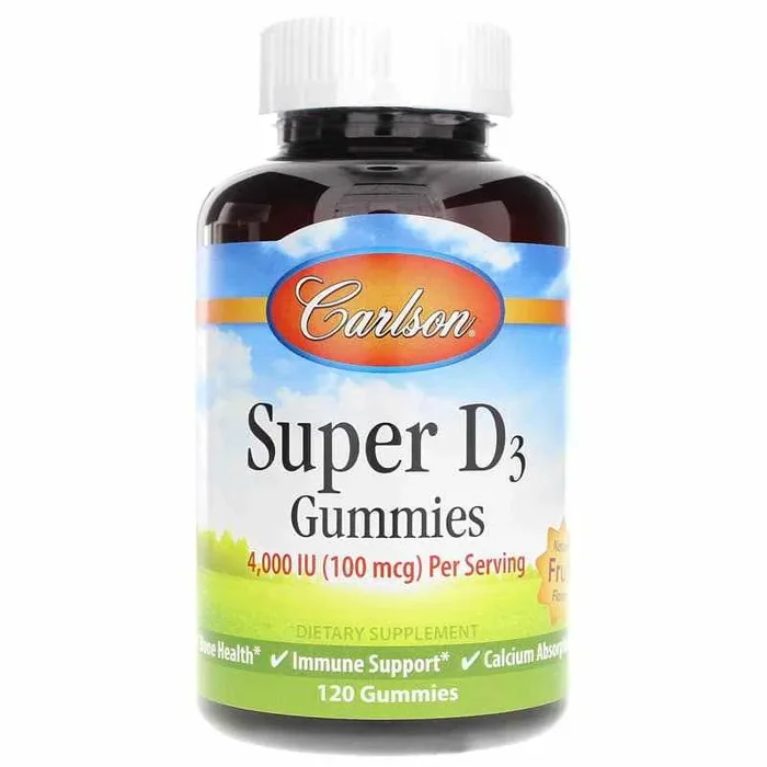 Carlson Labs Super D3 Gummies 4,000 IU