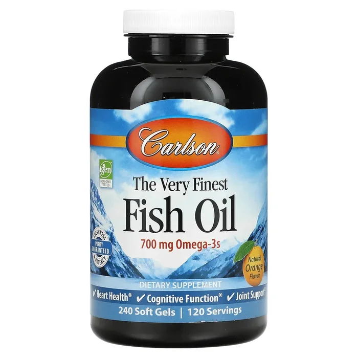 Carlson Labs, Very Finest Norwegian Fish Oil, 240 Softgels