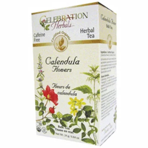 Celebration Herbals, Organic Calendula Flowers Tea, 24 Grams