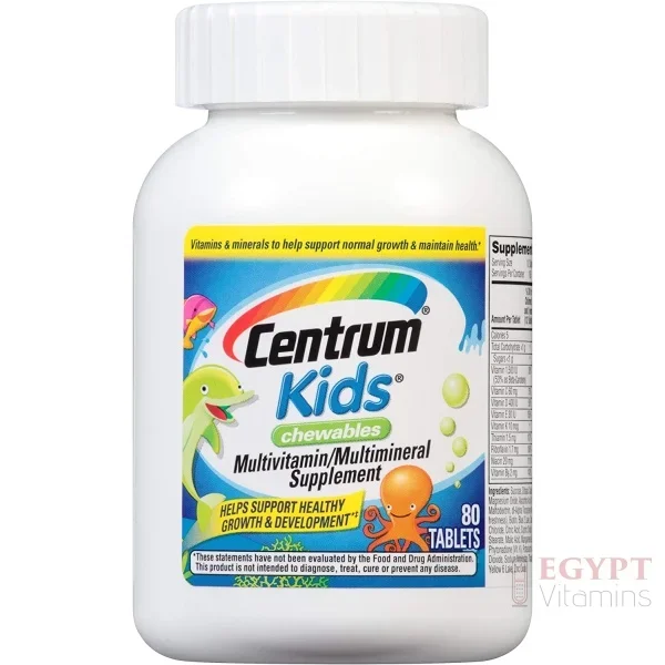 Centrum Kids Chewable Multivitamin for Kids | 80 Count