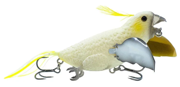 Chasebaits BS65-03 The Smuggler 2.5″ White Cockatoo.