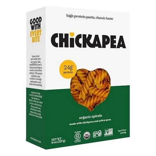 Chickapea, Pasta Spirals, 8 Oz(Case Of 6)