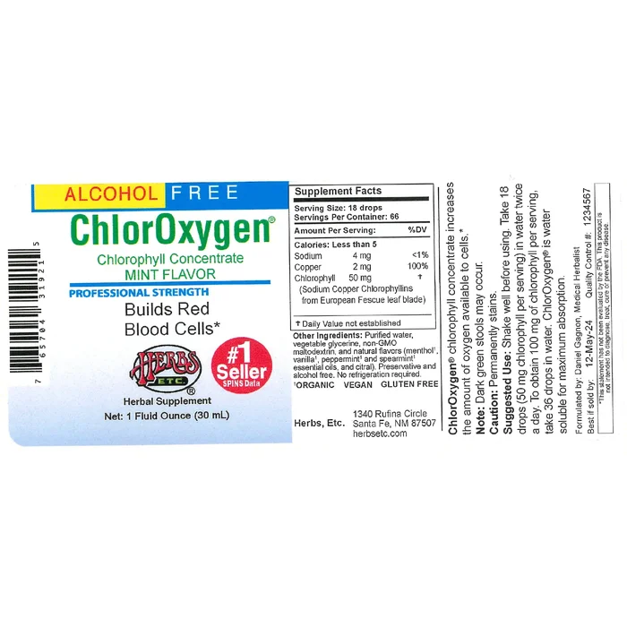 Chloroxygen Mint A/F