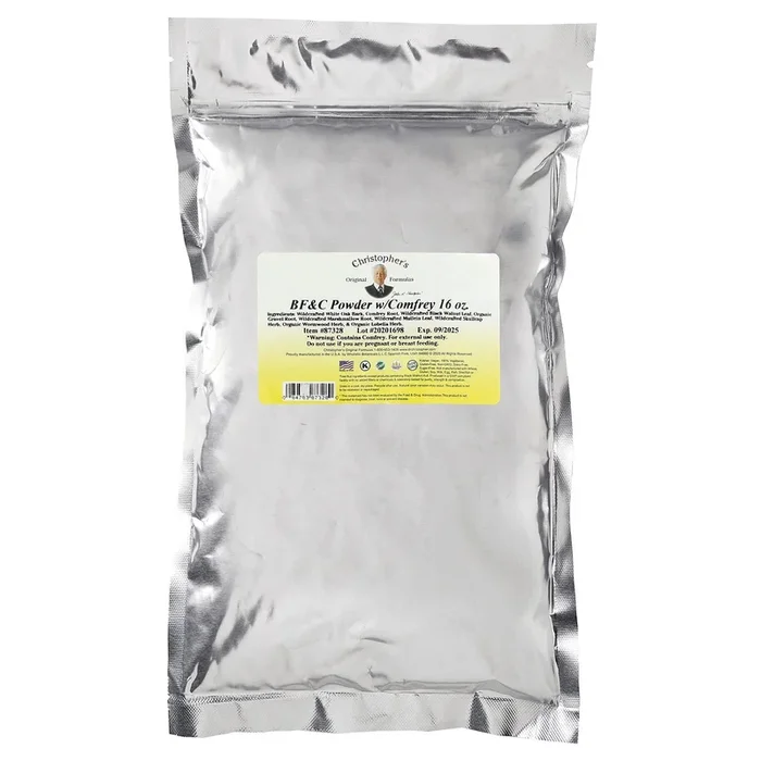 Christopher’s Original Formulas, BF & C Powder w/Comfrey, 16 Oz