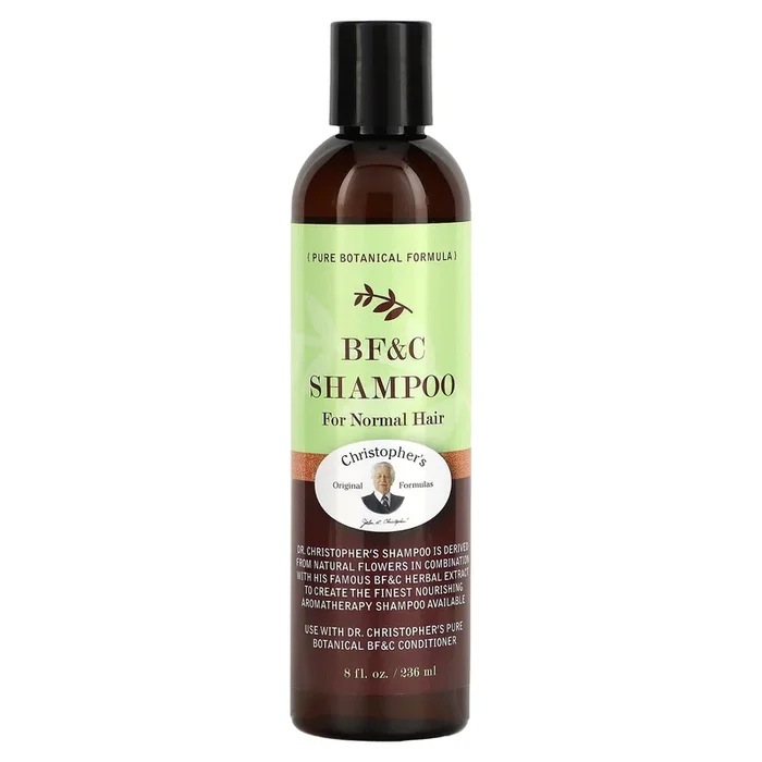 CHRISTOPHER’S ORIGINAL FORMULAS, BF&C Shampoo, 8 Oz