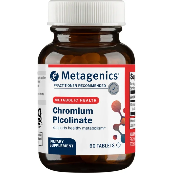 Chromium Picolinate 60 Tablets by Metagenics