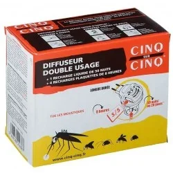 Cinq Sur Cinq Diffuseur Double Usage