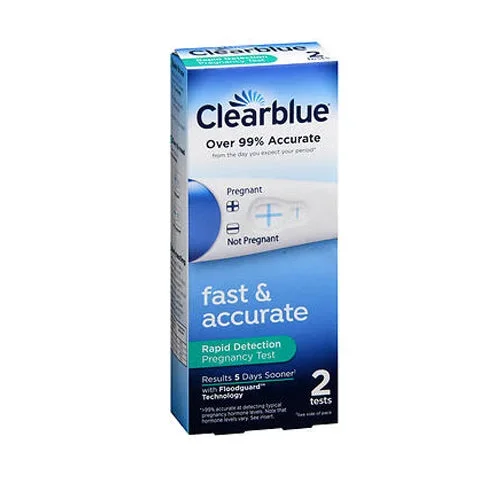 Clearblue, Rapid Detection Pregnancy Test, 2 Count