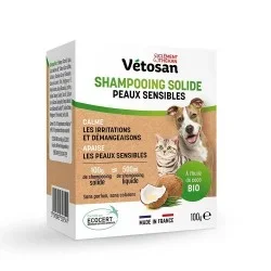Clément Thékan Vétosan Sensitive Skin Solid Shampoo 100 g