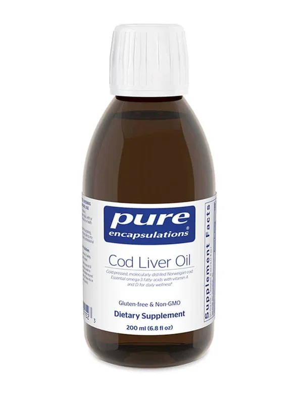 Cod Liver Oil (lemon flavor) by Pure Encapsulations